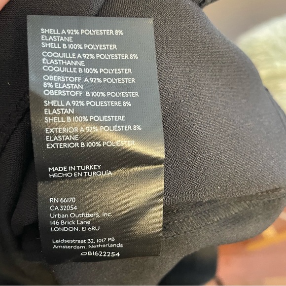 Maeve Black Long Sleeve Dress with Sheer Detail - Picture 6 of 9